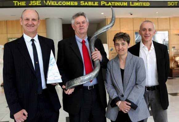 Directors of Sable at the Listing on 23 November 2012